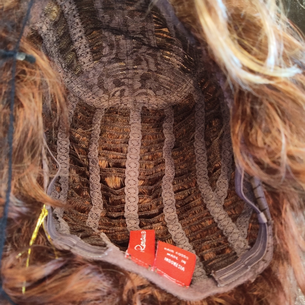 Jon Renau 5341 Bianca Wig 27mbf Strawberry Blonde Auburn Short Synthetic New - Picture 5 of 8